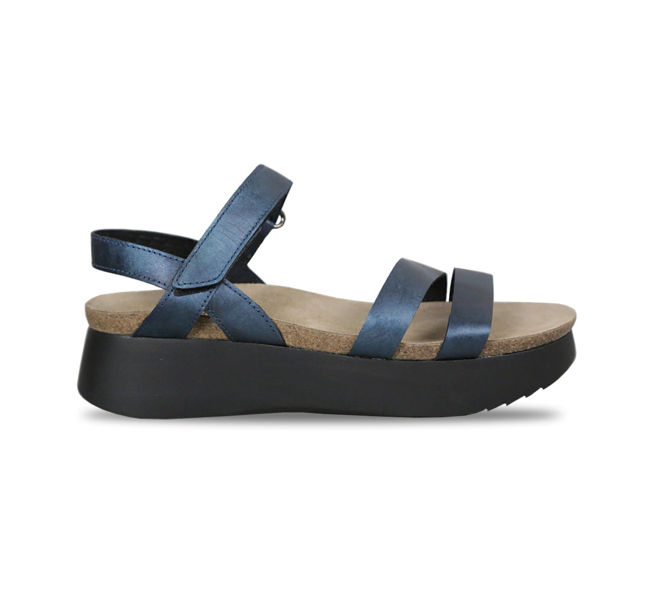 Mast & Harbour Men Navy Blue Comfort Sandals