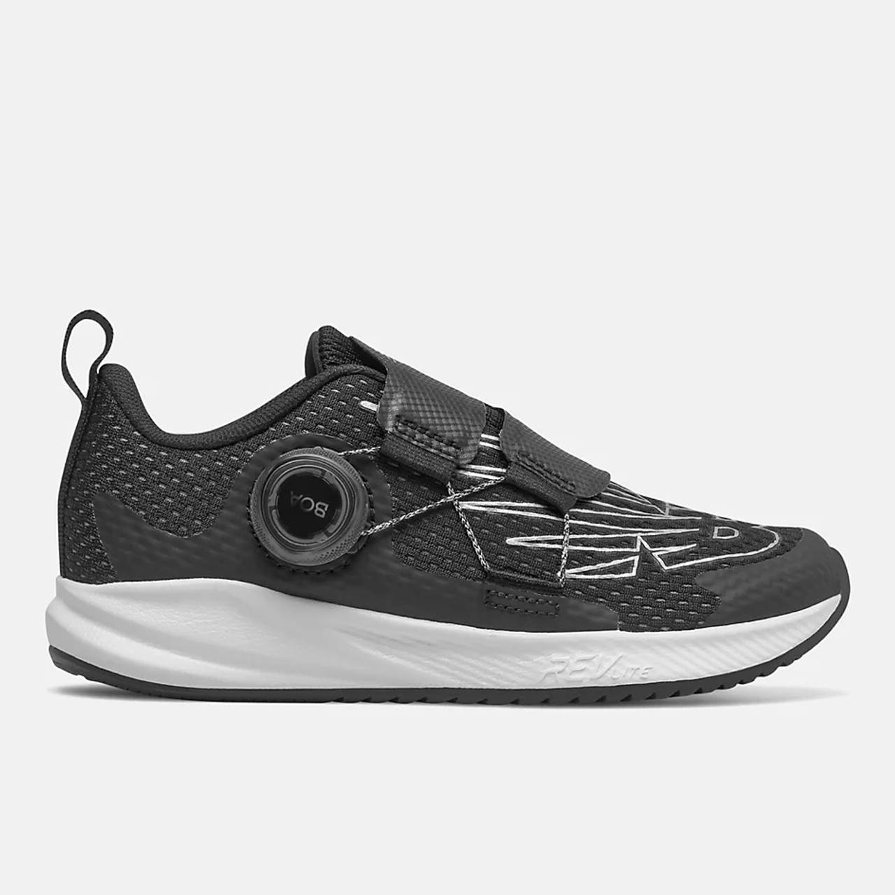 Gran universo haz Estados Unidos New Balance Children's FuelCore Reveal BOA in Black/White - Daniels Shoes