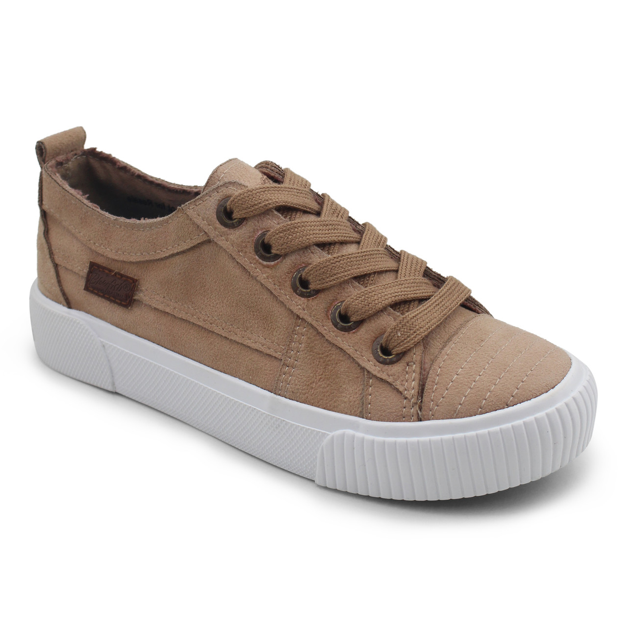 Blowfish Malibu Damen Sneaker In Clay Canvas – High-Top Sneaker Mit Karo-Print, Bequem & Langlebig
