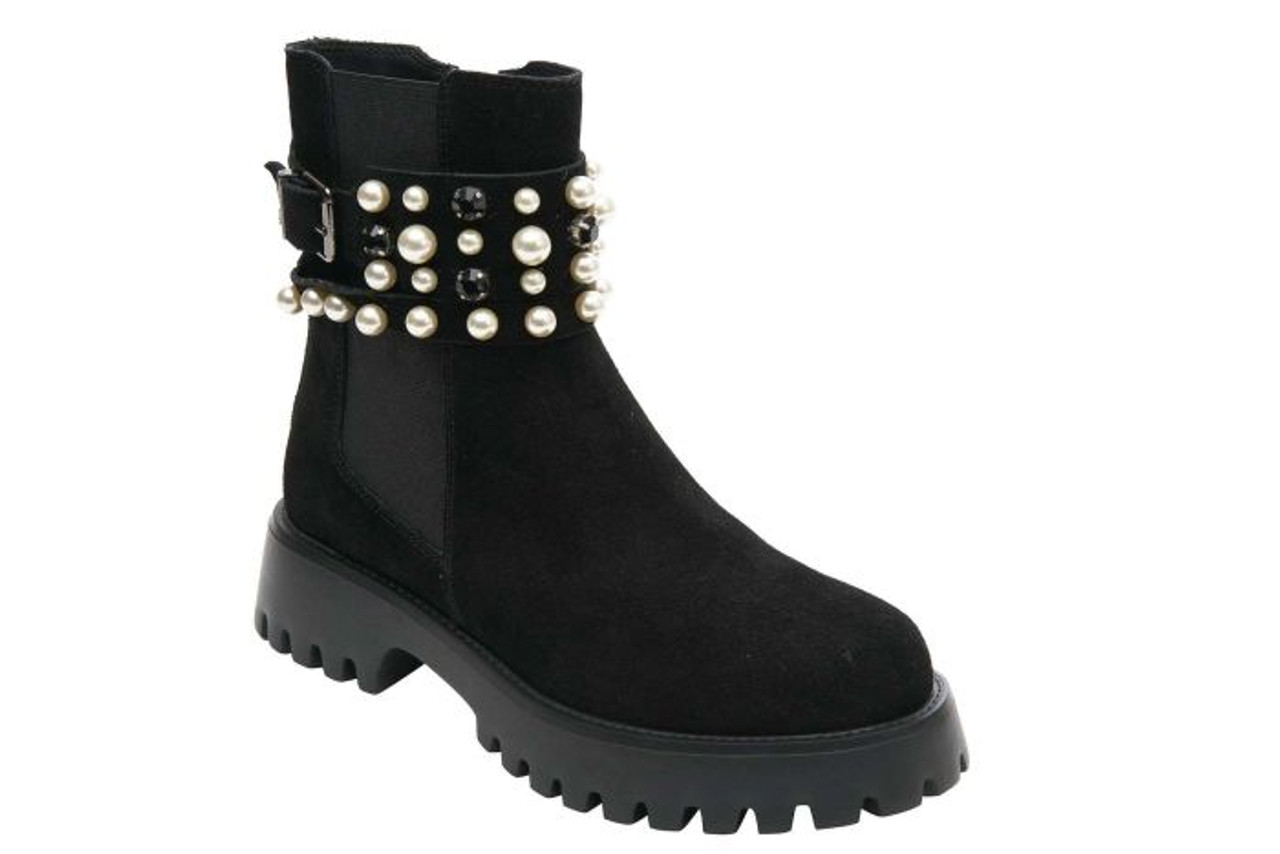 Vaneli black deals suede booties