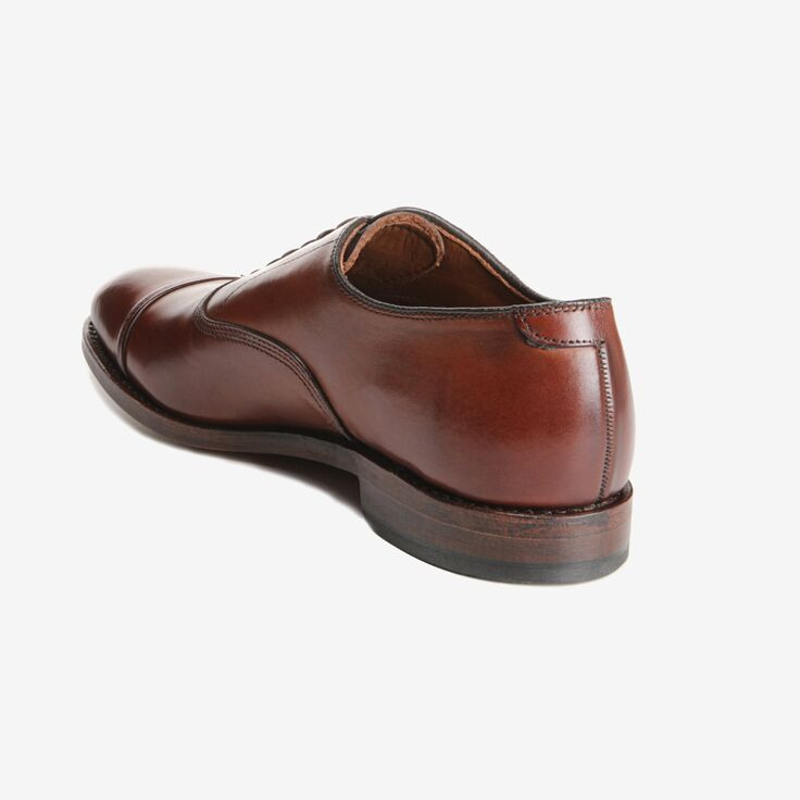 Allen Edmonds Men's Park Avenue Cap Toe Oxford Dress Shoe - Black
