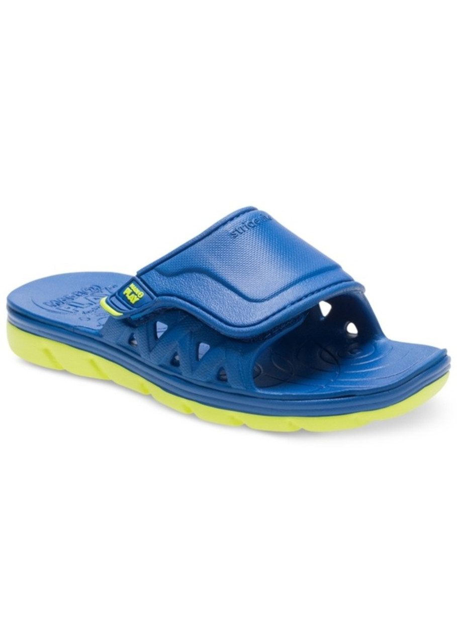 Stride Rite Children s Made2Play Phibian Slide Sandal in Blue