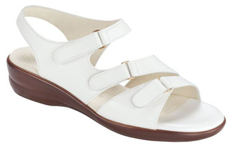 SAS Women's Tabby Slingback Sandal in White