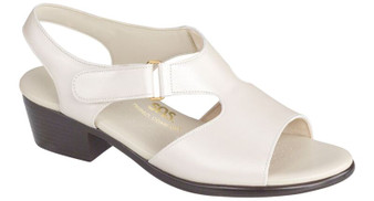 SAS Women's Suntimer Heel Strap Sandal in Pearl Bone