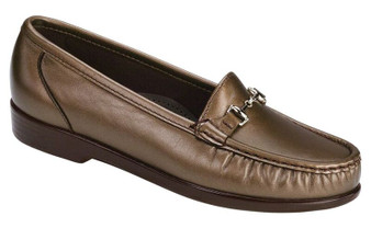 SAS Women's Metro Slip On Loafer in Bronze