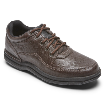 Rockport Men's World Tour Classic in Brown Tumbled