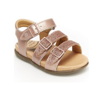 Stride Rite Toddler's SRtech Alaya Sandal in Rose Gold