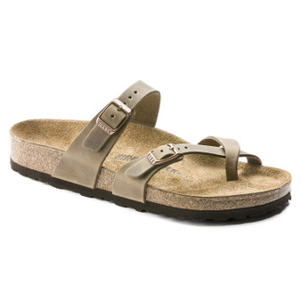 Birkenstock Franca Sandal in Tobacco Brown - Daniels Shoes