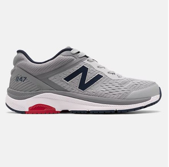 New Balance Men's 847v4 in Silver Mink with Gunmetal