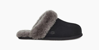 UGG Women's Scuffette II in Black/Grey