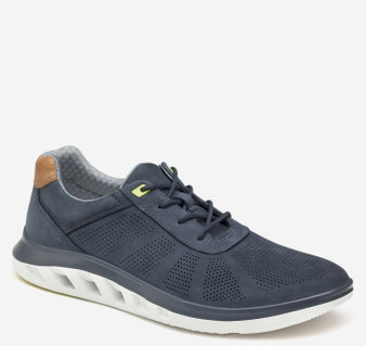 Johnston & Murphy Men's Activate U-Throat in Navy Nubuck