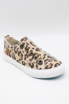 Blowfish Malibu Women's Play Sneaker in Natural Jumbo Kitty