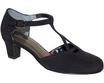 Ros Hommerson Women's Heidi in Black MicroTouch