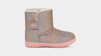 UGG Toddlers' Keelan Glitter in Metallic Rainbow