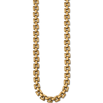 Brighton Ferrara Athena Chain Necklace in Gold