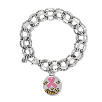 Brighton Power Of Pink 2023 Bracelet in Silver and Gold