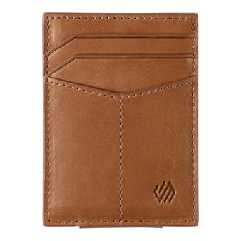 Johnston & Murphy Rhodes Front Pocket Wallet in Tan