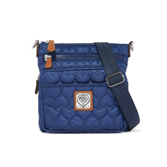 Brighton Kallista Messenger Cross Body in Light Ocean