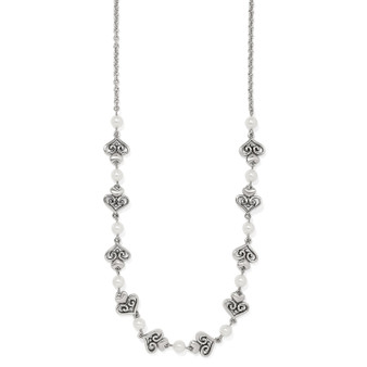 Brighton Alcazar Amor Pearl Necklace