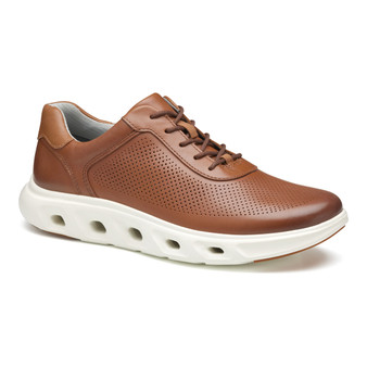 Johnston & Murphy Men's Activate in Brown Oiled Full Grain Leather