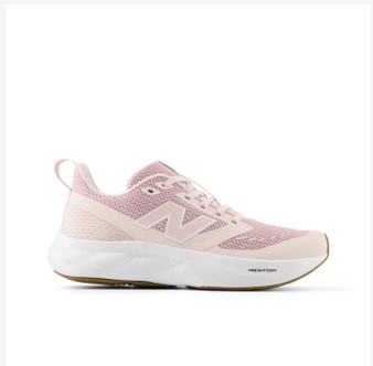New Balance Big Kid's Fresh Foam 625 Lace Up in Pink Taffy
