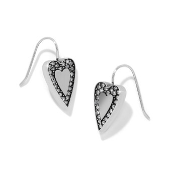 Brighton Love Messages B You Post Earrings in Silver