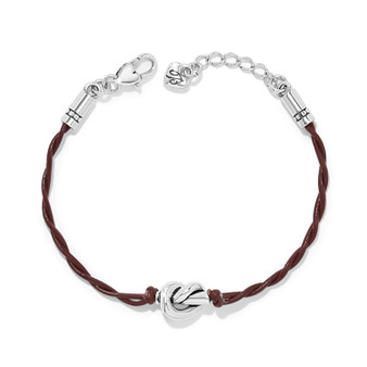 Brighton Interlok Single Knot Bracelet in Chili Pepper