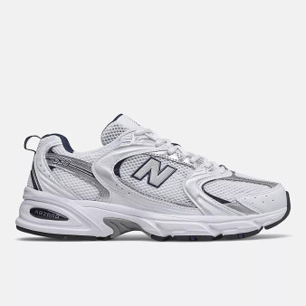 New Balance Men's 530 in White and Blue