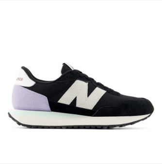 New Balance Women's 237 in Black and White Multi