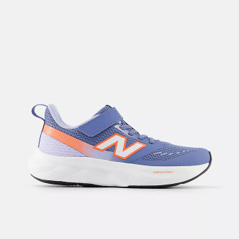 New Balance Kids Fresh Foam 625 Bungee Lace with Top Strap Blue Orange