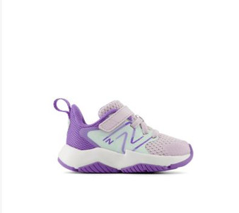 New Balance Toddlers Rave Run H&L in Purple and Green