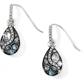 Brighton Trust Your Journey French Wire Earrings in Silver-Aqua