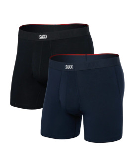 Saxx Vibe Xtra Soft Comfort (2 Pack) in Black and Navy