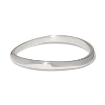 Brighton Cascade Rio Bangle in Silver