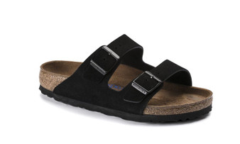 Birkenstock Arizona Suede in Black