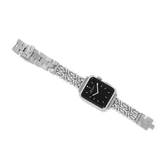 Brighton Interlok Twist Watch Band in Silver