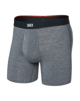 SAXX Underwear Vibe Xtra Soft Comfort in Dark Grey Heather