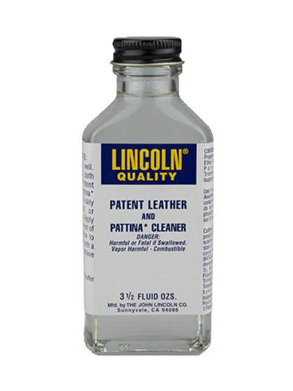 Lincoln Quality Patent Leather and Pattina Cleaner