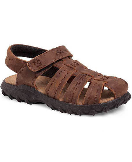 Stide Rite Children's Hudsen Sandal in Brown