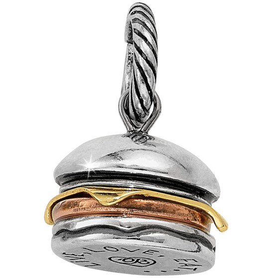 Brighton Hamburger Charm