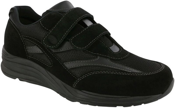 SAS Men's JV Mesh Active Sneaker in Black