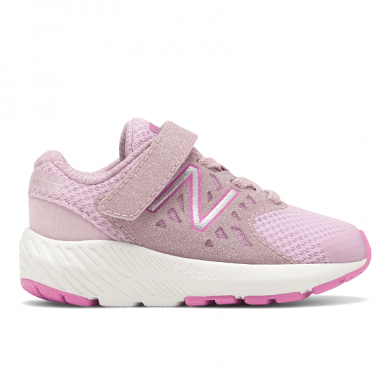 New Balance Toddler's Hook and Loop FuelCore Urge v2 in Oxygen Pink with Light Carnival