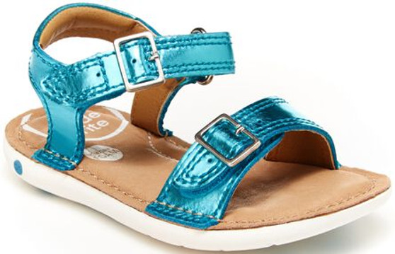 Stride Rite Infant/Toddler's SRTech Kingsley Sandal in Aqua