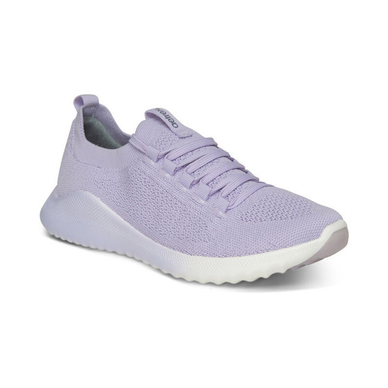 Aetrex Women's Carly Arch Support Sneakers in Lilac