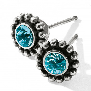 Brighton Twinkle Mini Post Earrings in Zircon