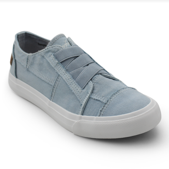 Blowfish Malibu Women's Marley Sneaker in Sky Washed Canvas