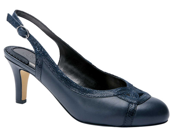 Ros Hommerson Women's Java Sling Back Pump in Navy