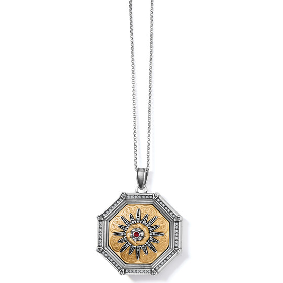 Brighton Dynasty Double Convertible Locket Necklace