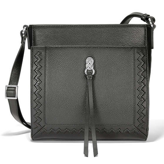 Brighton Interlok Astrid Organizer Bag in Black Brighton Interlok Astrid Organizer Bag in Black