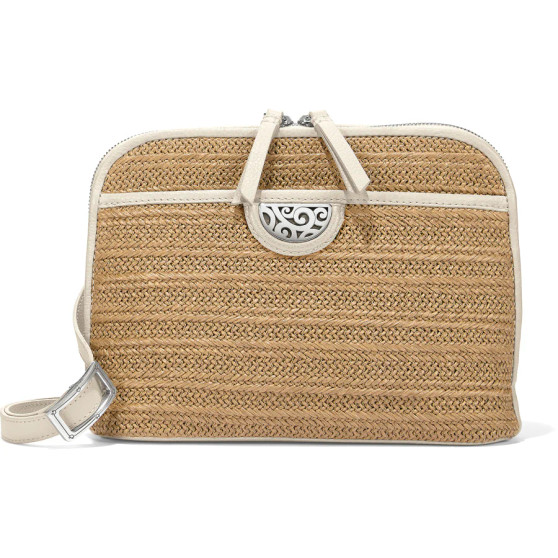 Brighton Jojo Straw Organizer in Wheat-Black